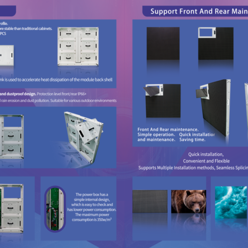 IP66 960x960mm Aluminum Series - Outdoor Led Display - Shenzhen LinXi Led Co., Ltd