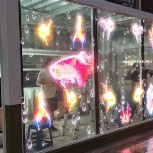 Holographic Transparent Screen - Transparent Led Display - Shenzhen LinXi Led Co., Ltd